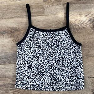 Brandy Melville cheetah tank